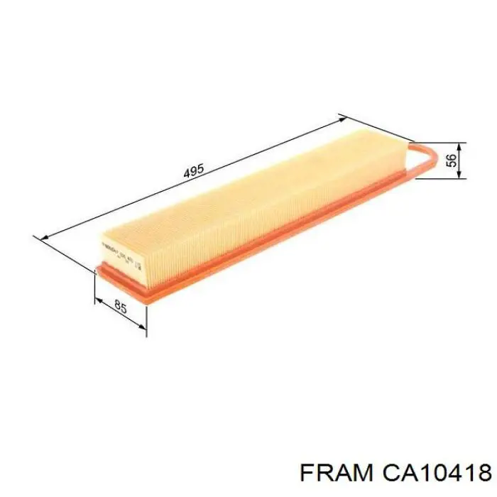 Comprar CA10418 Fram Filtro de aire