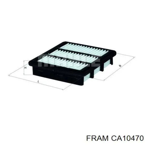 CA10470 Fram filtro de aire