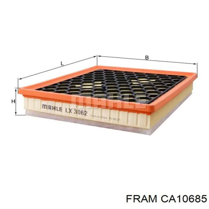 CA10685 Fram filtro de aire