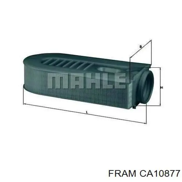 Filtro de aire 30B1000 UFI