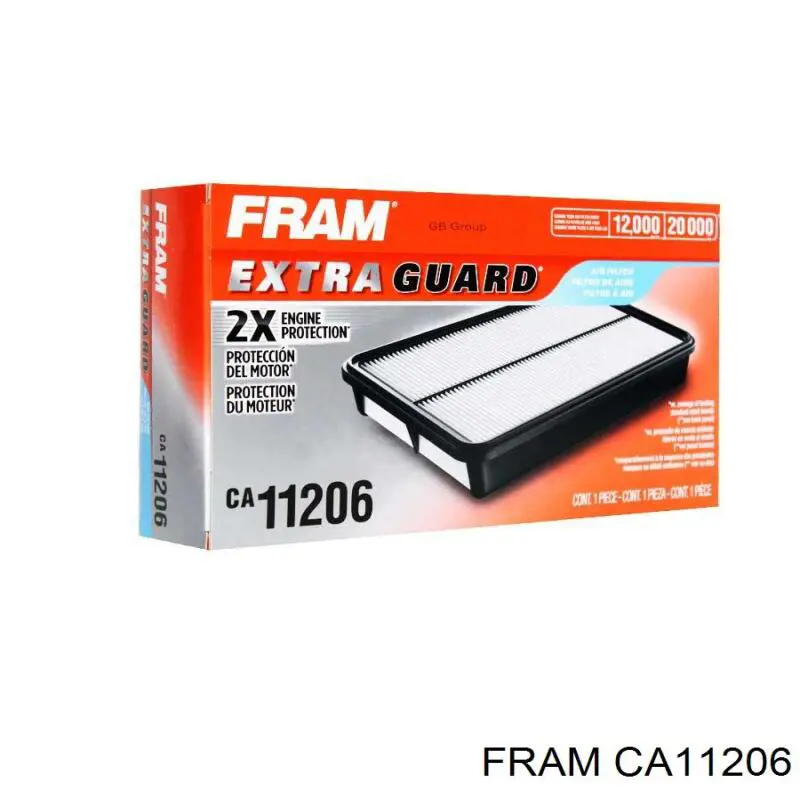 CA11206 Fram filtro de aire