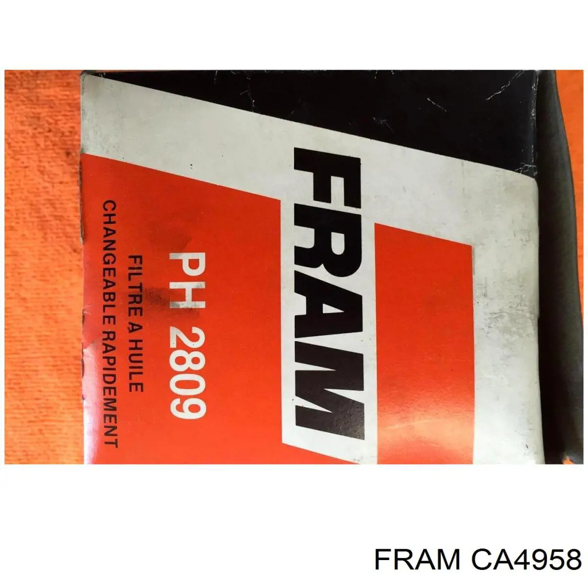 CA4958 Fram filtro de aire