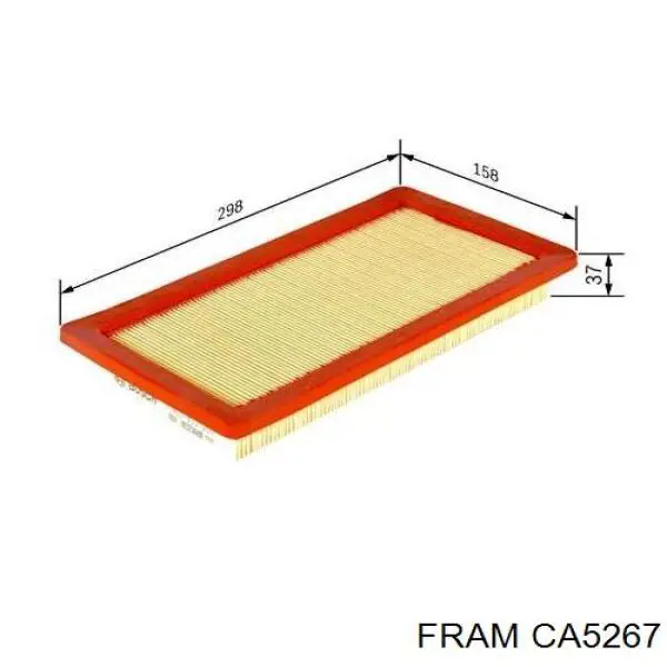 CA5267 Fram filtro de aire