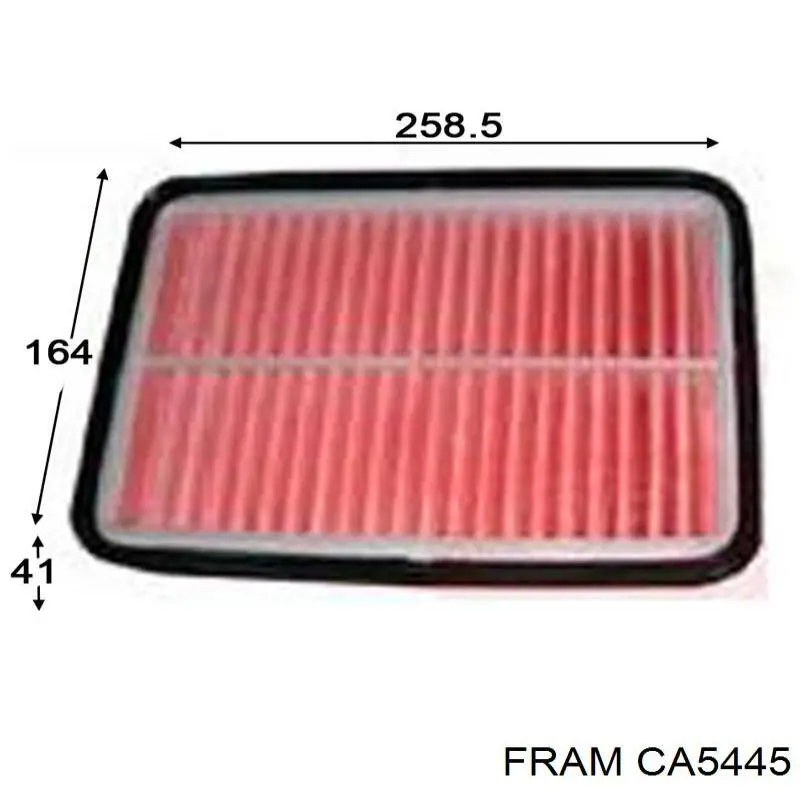CA5445 Fram filtro de aire