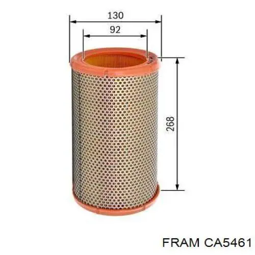 CA5461 Fram filtro de aire