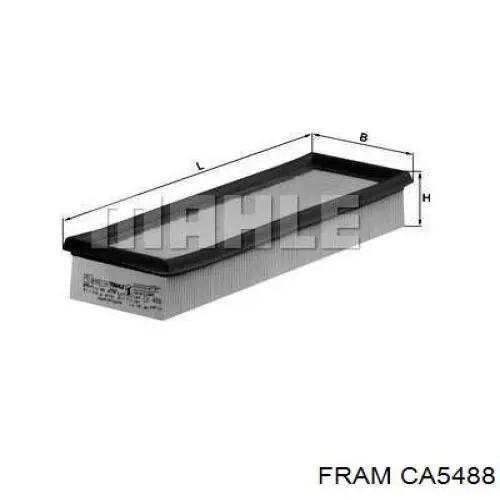 CA5488 Fram filtro de aire
