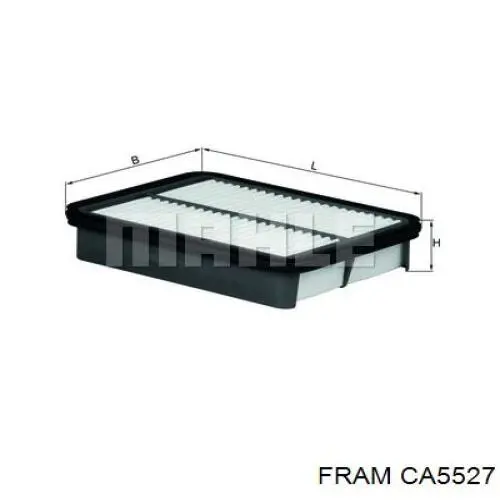 El filtro de aire Fram CA5527 precio, desde 7,62 EUR