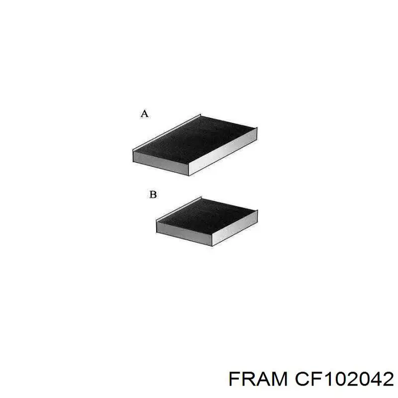 Comprar CF102042 Fram Filtro de aire del habitáculo