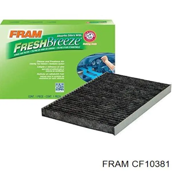Filtro de cabina Fram CF10381 precio, desde 8,41 EUR