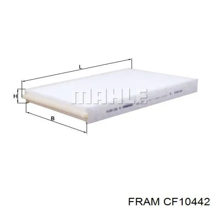 CF10442 Fram filtro de habitáculo