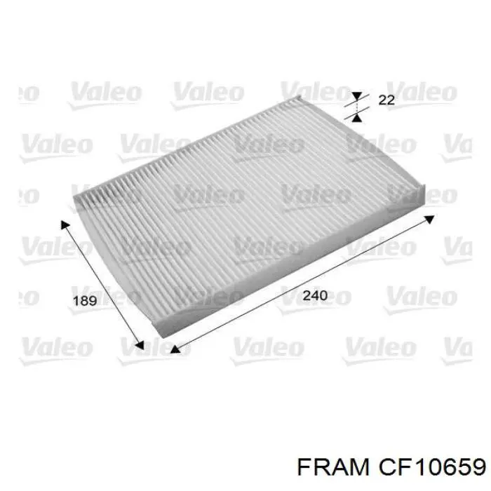 CF10659 Fram filtro de habitáculo