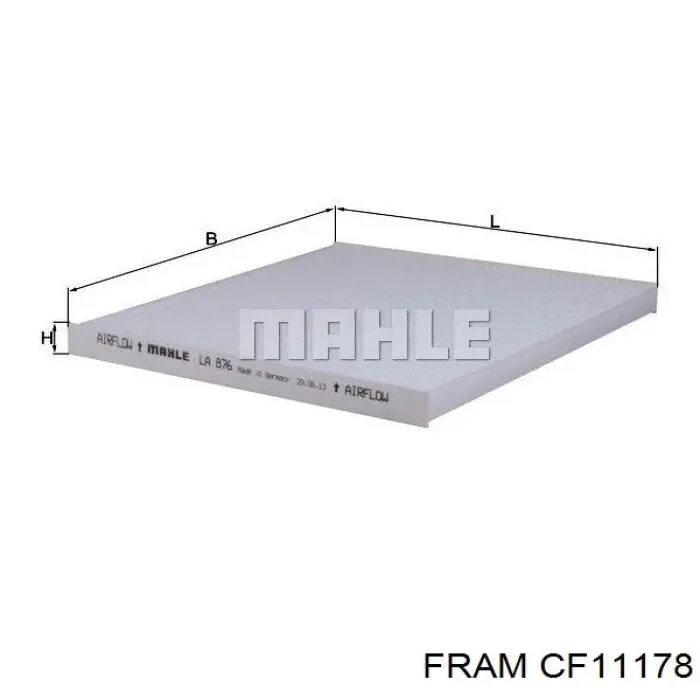 Comprar S971332W000 Hyundai/Kia Filtro de aire del habitáculo