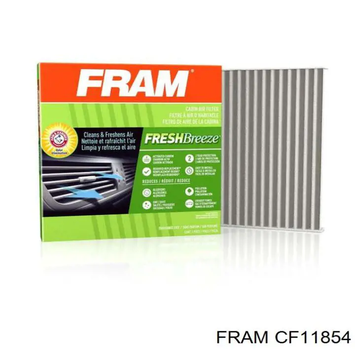 Comprar CF11854 Fram Filtro de aire del habitáculo