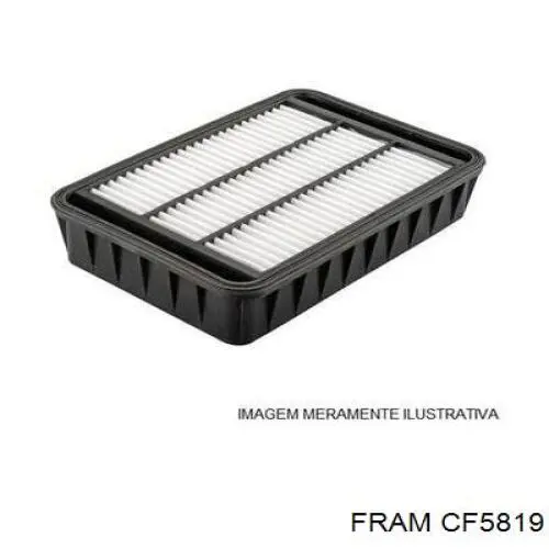 CF5819 Fram filtro de habitáculo