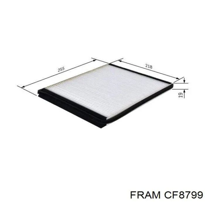 Comprar 8671012066 Renault (RVI) Filtro de aire del habitáculo