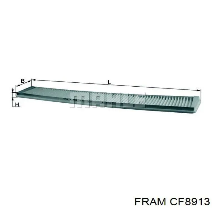 CF8913 Fram filtro de habitáculo