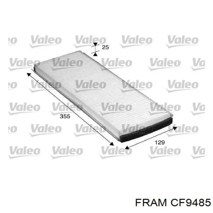 CF9485 Fram Filtro antipolen