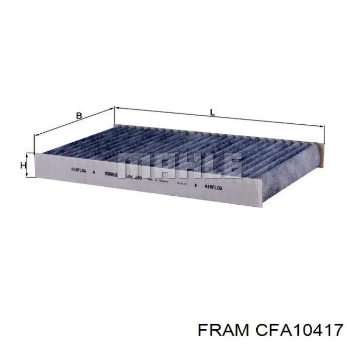 CFA10417 Fram filtro de habitáculo