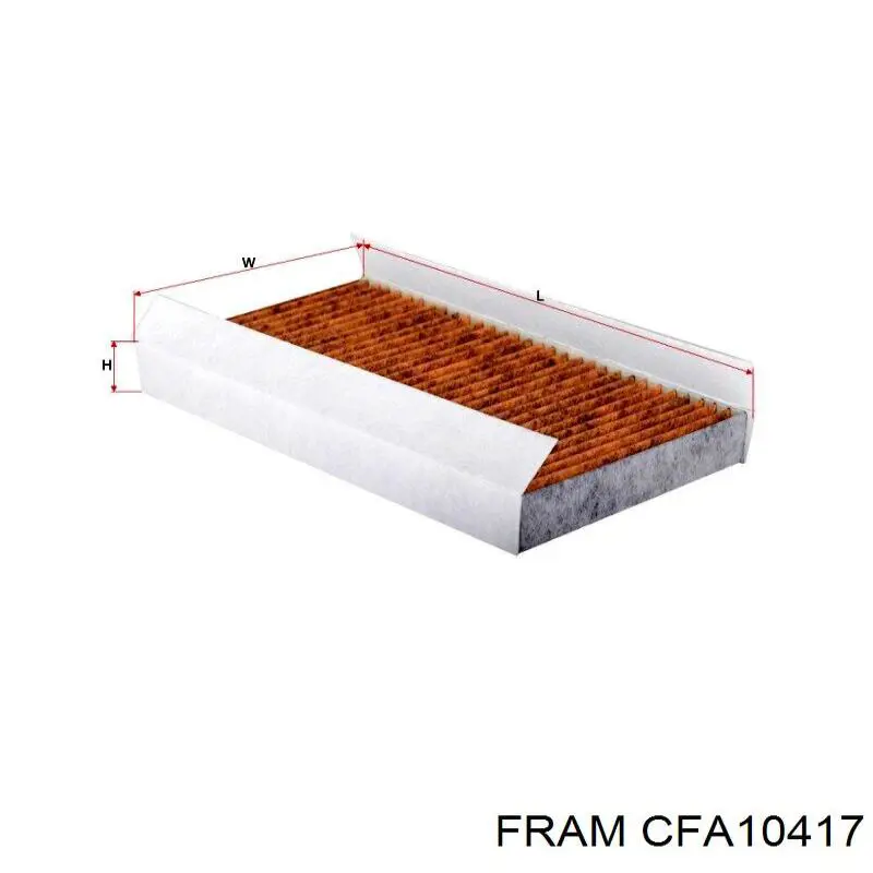 Filtro de polen MDR MCF3LR4