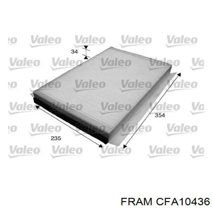 Comprar CFA10436 Fram Filtro de aire del habitáculo