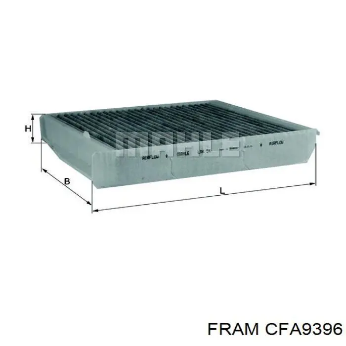 CFA9396 Fram filtro habitáculo