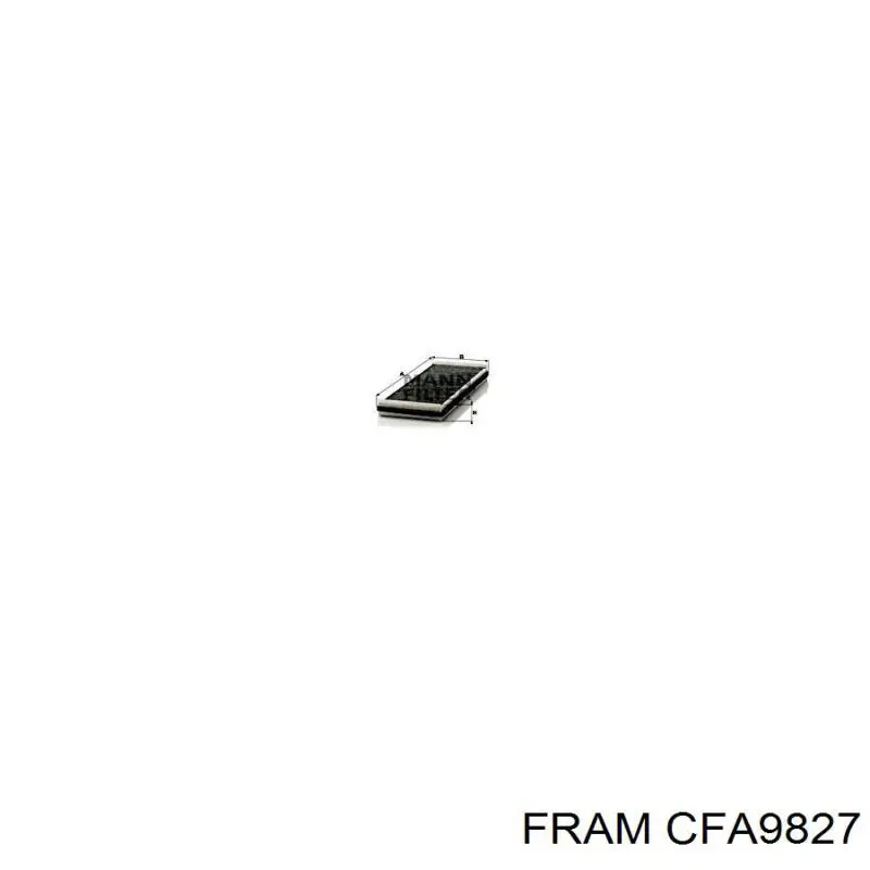 Filtro de habitáculo 8200037999 Renault (RVI)