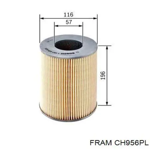 CH956PL Fram filtro de aceite