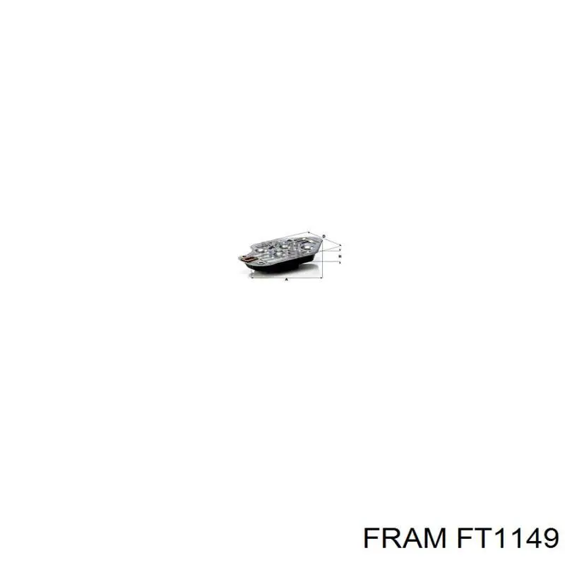 FT1149 Fram Filtro hidráulico transmisión automática