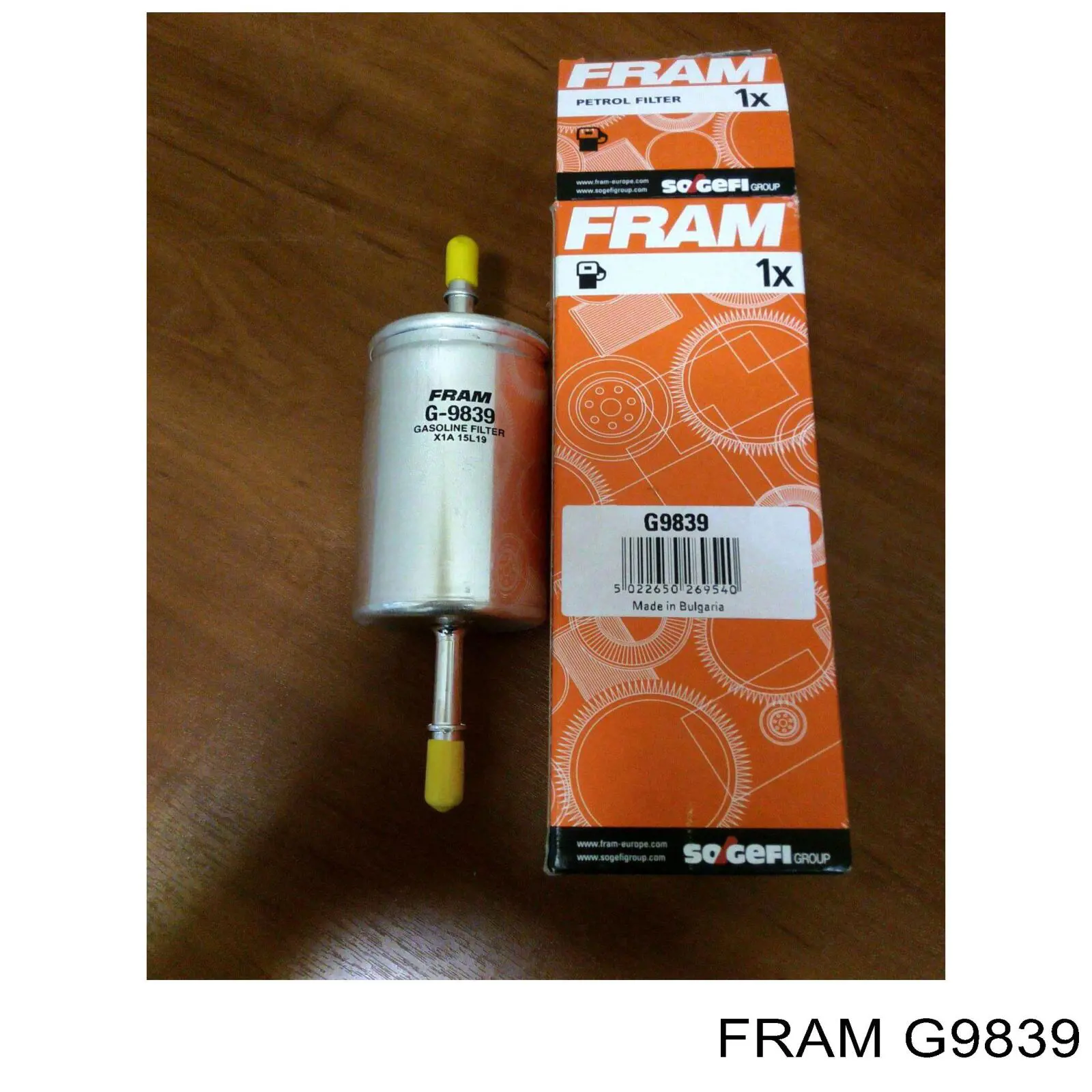 G9839 Fram filtro combustible