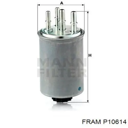 Comprar EFF257 Comline Filtro diesel