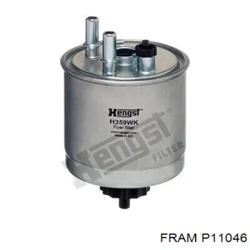 Filtro de combustible 8660003795 Renault (RVI)