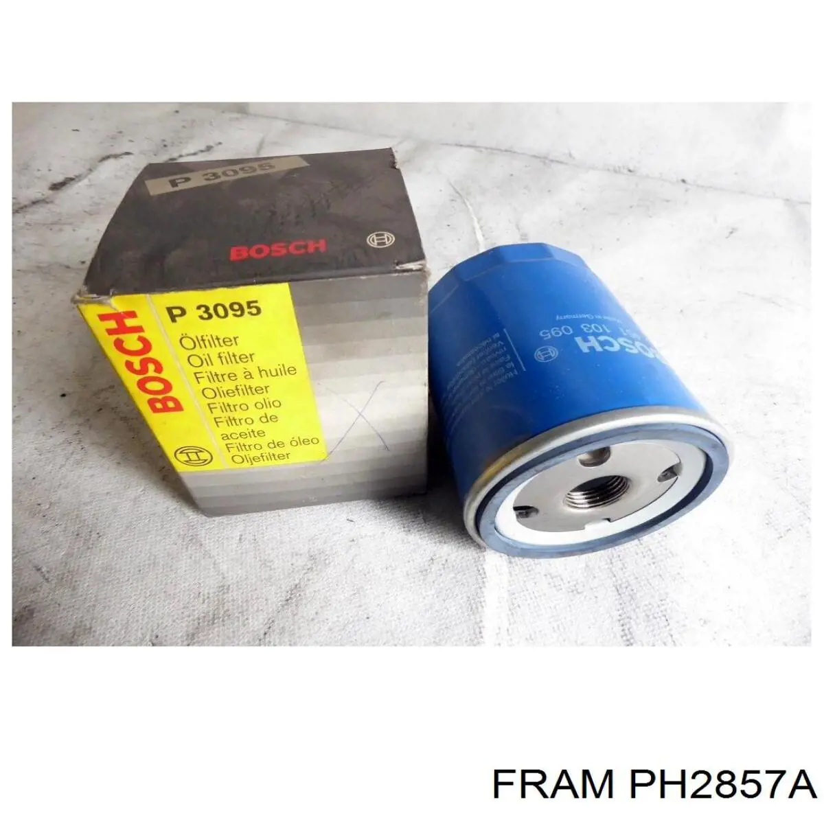 Filtro de aceite PH2857A Fram