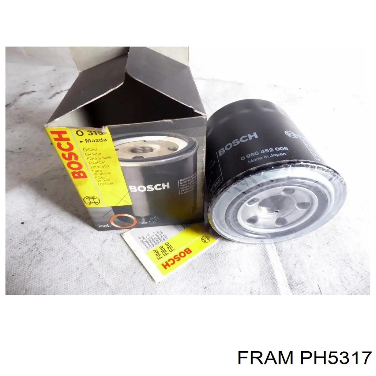 Filtro de aceite PH5317 Fram