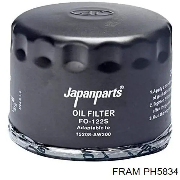 PH5834 Fram filtro de aceite