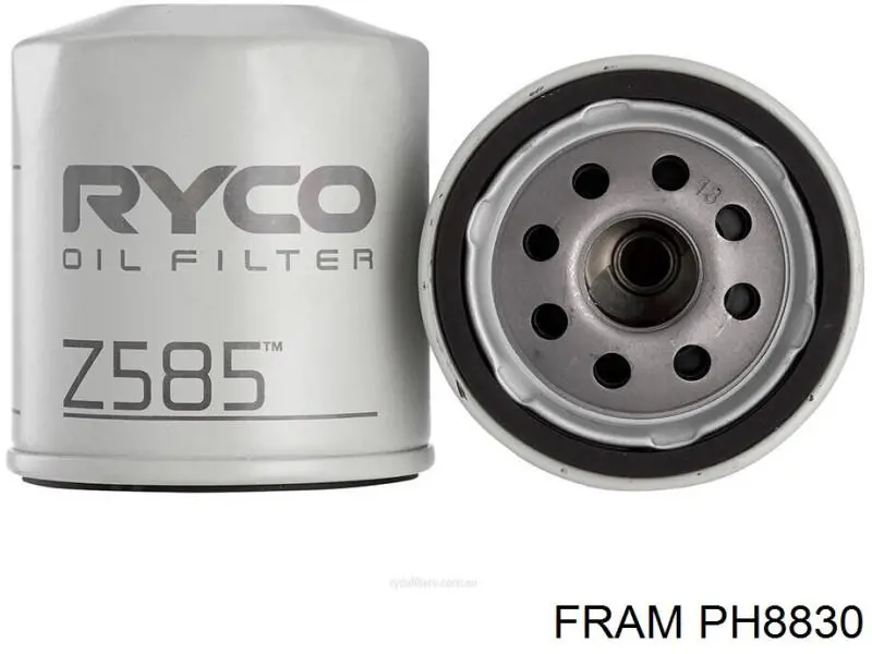 Filtro de aceite LPW100181 Land Rover