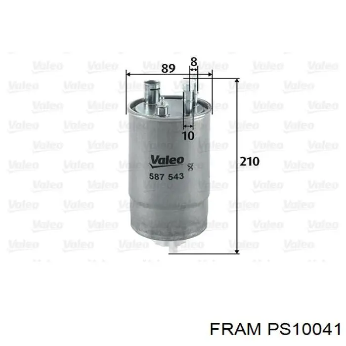 PS10041 Fram filtro combustible