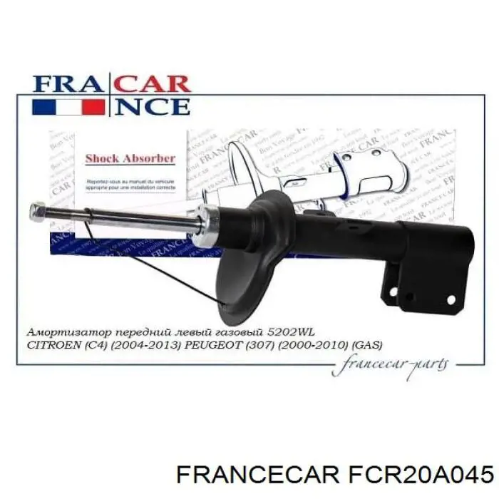 Amortiguador delantero Renault Megane 2 LM0, LM1