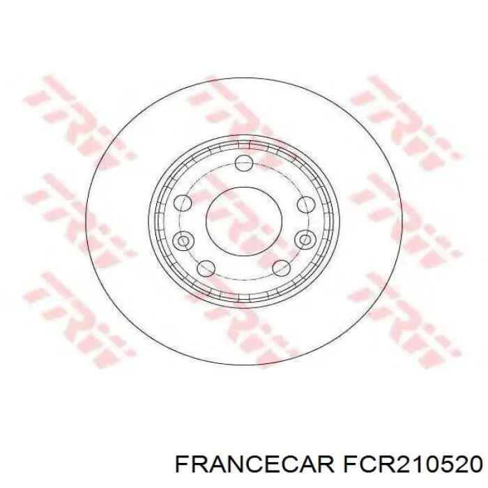 Freno de disco delantero Renault DUSTER 2 HM