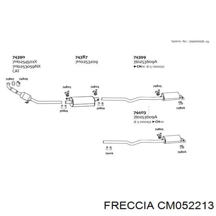 Árbol de levas Renault Espace 4 JK0