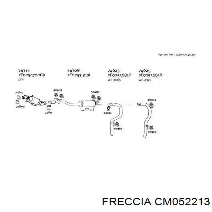 Árbol de levas Renault Espace 4 JK0