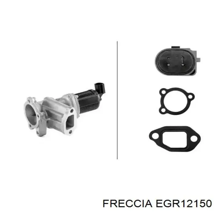EGR12-150 Freccia válvula egr