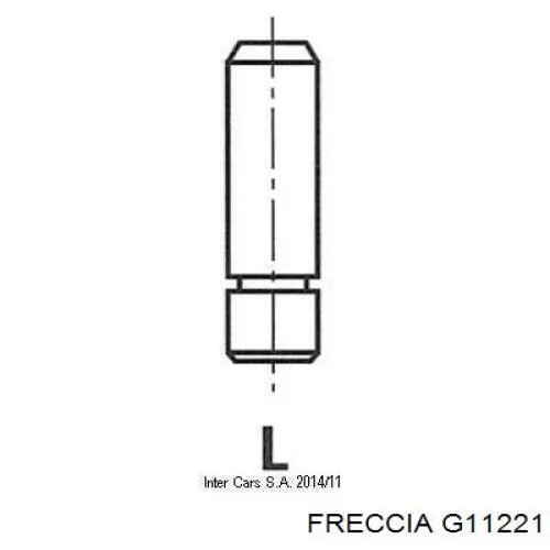 Guía de válvula de escape Freccia G11221 precio, desde 3,78 EUR