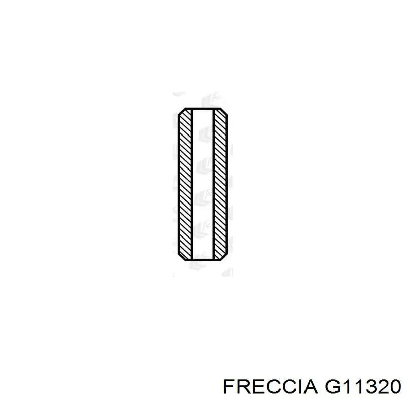G11320 Freccia guía de válvula