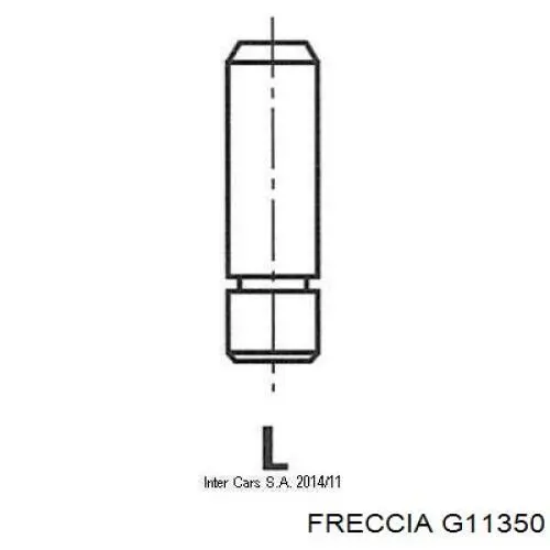 Guía de válvula de admisión FRECCIA G11350