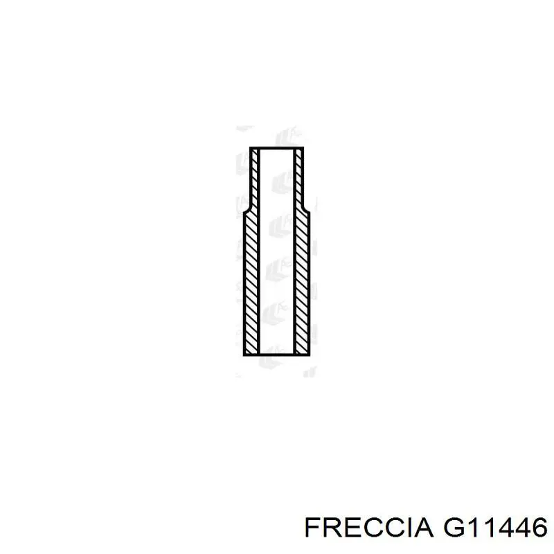 G11446 Freccia guía de válvula