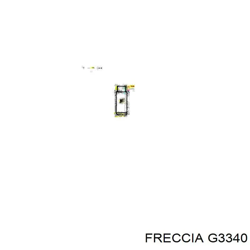Guía de válvula de admisión G3340 Freccia