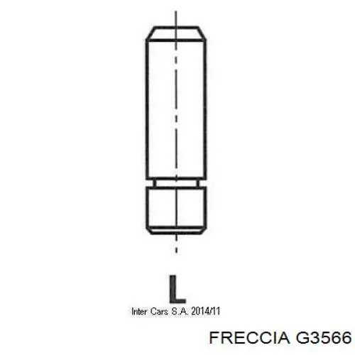 022093 Peugeot/Citroen guía de válvula