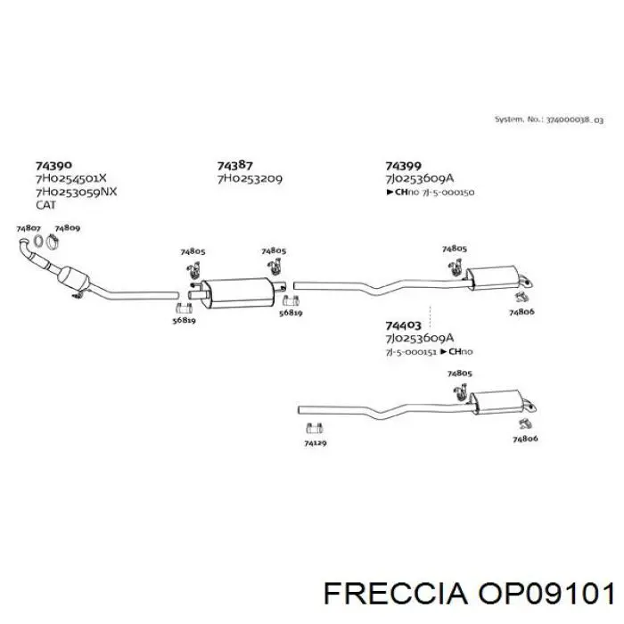Comprar OP09101 Freccia Bomba De Aceite