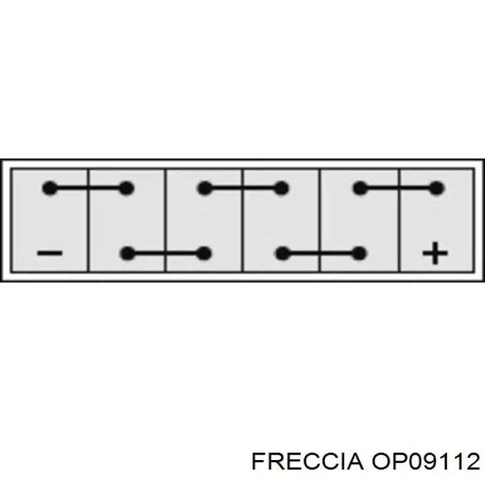 Bomba de aceite del motor Freccia OP09112