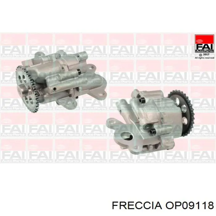 Bomba de aceite Freccia OP09118 precio, desde 97,28 EUR